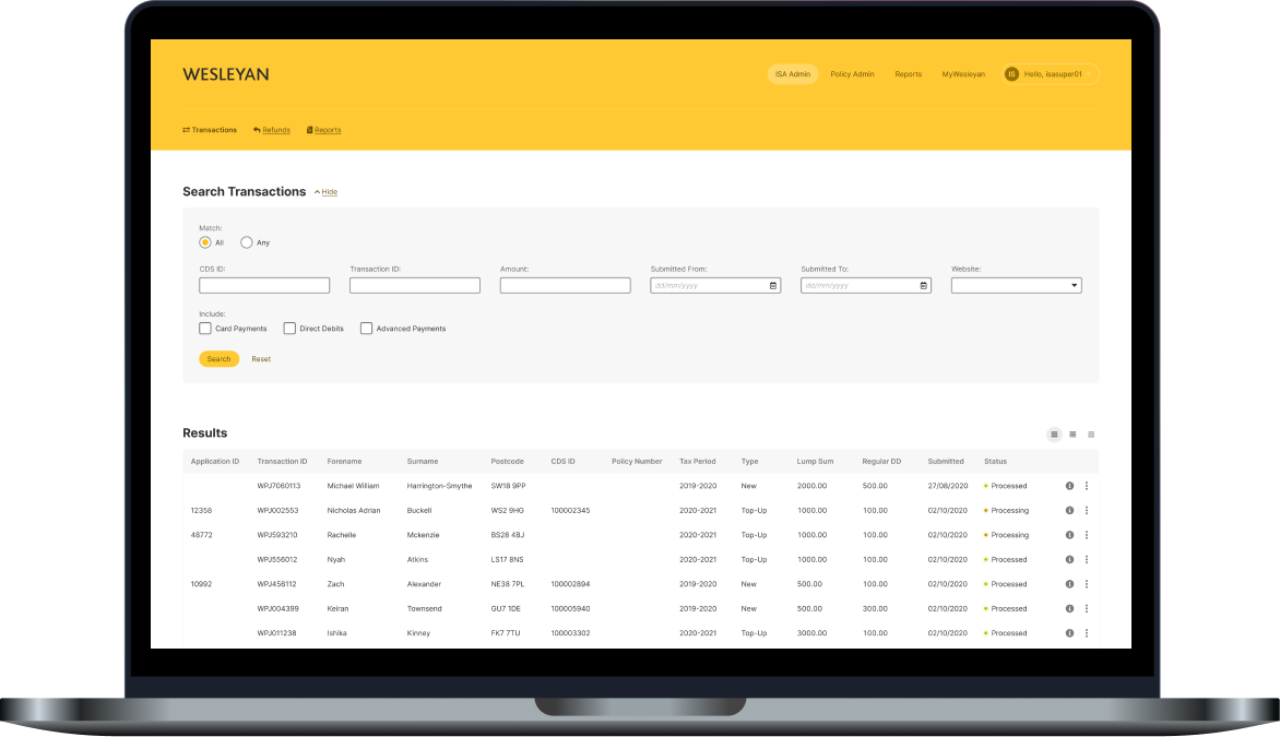 Wesleyan UI